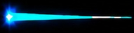 Blue laser accent graphic